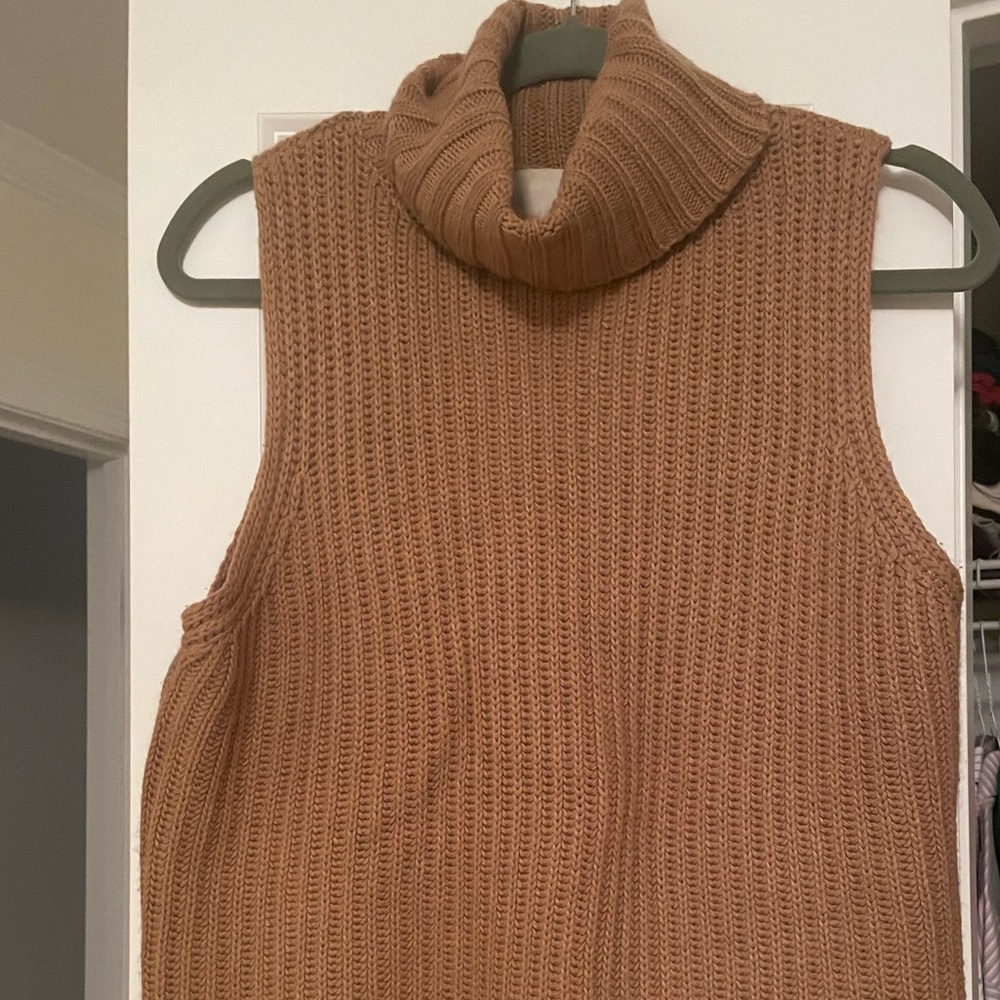 Turtleneck Sweater Tank